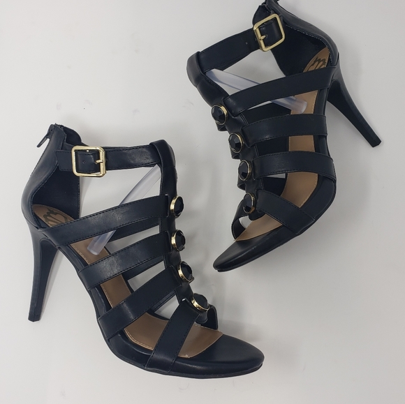 Fergalicious Women's Margo High Heel Open-toe Sand - Picture 2 of 10